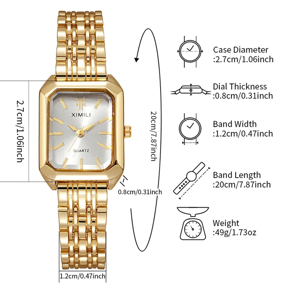 Women's Luxury Exquisite Watches Versatile Ladies' College Style Quartz!